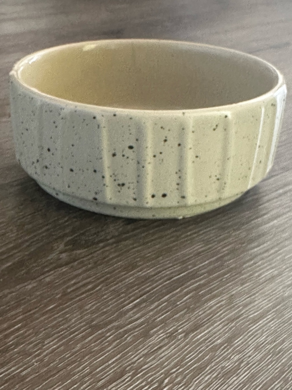 Ribbed Ceramic Doggy Bowl 🐶